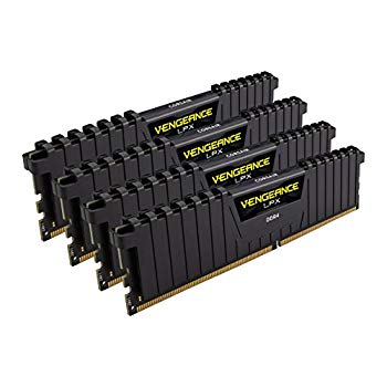 【中古】【非常に良い】CORSAIR DDR4 メモリモジュール VENGEANCE LPX シリーズ 16GB×4枚キット CMK64GX4M4A2400C14 w17b8b5