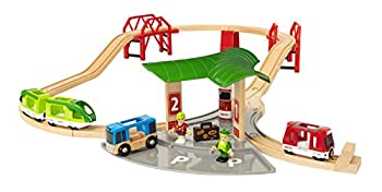 【中古】BRIO WORLD トラベルステーションセット 33627