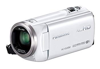 【中古 良品】Panasonic デジタルハイビジョンビデオカメラ V520 内蔵メモリー32GB ホワイト HC-V520M-W【メーカー名】パナソニック【メーカー型番】HC-V520M-W【ブランド名】パナソニック(Panasonic)【商品説明】Panasonic デジタルハイビジョンビデオカメラ V520 内蔵メモリー32GB ホワイト HC-V520M-W外形寸法 : 高さ5.9×幅5.3×奥行12.1cm(付属バッテリー装着時)本体質量/使用時質量 : 約226g/約269g(バッテリー:同梱バッテリーパック使用時)付属品 : バッテリーパック(VW-VBT190)、ACアダプター、電源コード付属品 : HDMIミニケーブル、USB接続ケーブル付属品 : CD-ROM(HD Writer AE 5.0)当店では初期不良に限り、商品到着から7日間は返品を 受付けております。・万が一、品切れの場合は2週間程度でお届け致します。ご注文からお届けまで1、ご注文⇒ご注文は24時間受け付けております。2、注文確認⇒ご注文後、当店から注文確認メールを送信します。3、在庫確認⇒国内在庫：3〜5日程度でお届け。　海外在庫：2週間程度でお届け。""　※中古品は受注後に、再メンテナンス、梱包しますので　お届けまで3日〜7日程度とお考え下さい。""　※在庫切れの場合はご連絡させて頂きます。4、入金確認⇒前払い決済をご選択の場合、ご入金確認後、配送手配を致します。5、出荷⇒配送準備が整い次第、出荷致します。配送業者、追跡番号等の詳細をメール送信致します。6、到着⇒出荷後、1〜3日後に商品が到着します。　※離島、北海道、九州、沖縄は遅れる場合がございます。予めご了承下さい。ご来店ありがとうございます。