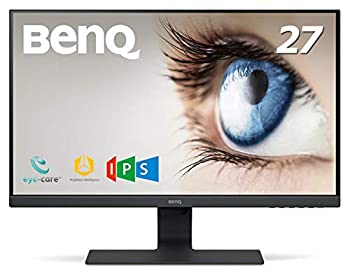 【中古】【非常に良い】BenQ GW2780 アイケアモニター (27インチ/IPS/ノングレア/ブルーライト軽減/ベゼルレス/輝度自動調整機能(B.I.)搭載/スピーカー(2Wx2)/D-sub/HDM