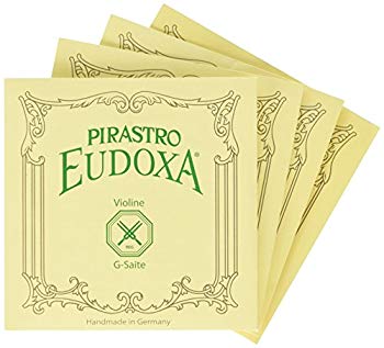 【中古】【非常に良い】PIRASTRO EUDOXA オイドクサ 4/4バイオリン弦セット 2zzhgl6