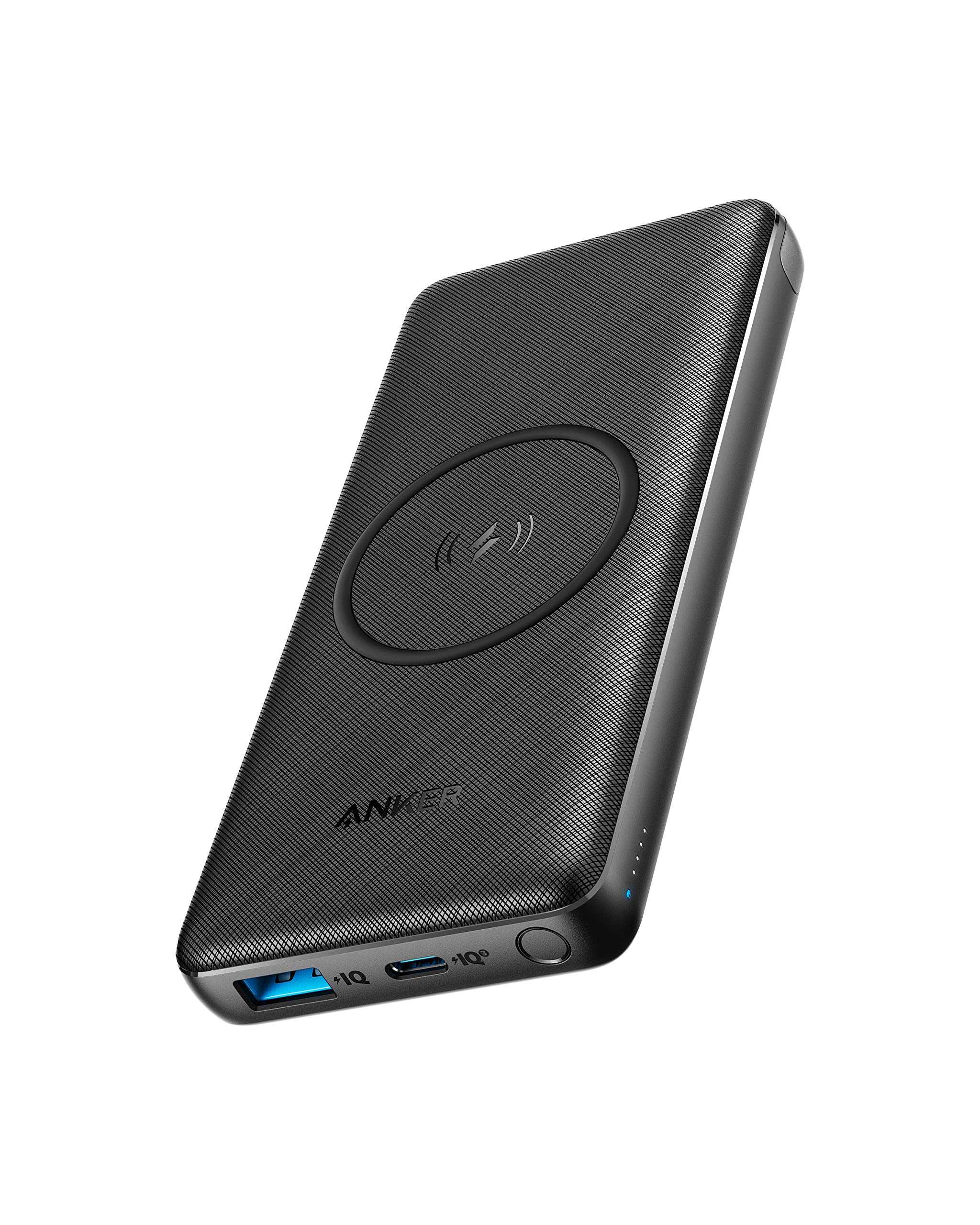 Anker PowerCore III 10000 Wireless (ワイヤレス充電機能搭載 10000mAh 大容量 モバイルバッテリー) 【ワイヤレス出力 10W / USB-Cポート出力 18W / PD対応 / Qi認証 / PSE技術基準適合】 iPhone 13 / 13 mini / 13 Pro Galaxy S20 AirPods Pro 各種対応