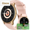AGPTEK スマートウォッチ 日本正規品 レディース 丸型 通話機能 心拍数 smart watch for women 1.32inHDタッチパネル(33m...