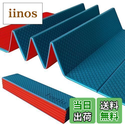 【送料無料】Feetlu ヨガマット トレーニングマット 厚さ 6mm (1/4インチ) 軽量 POEリング素材 フィッ..