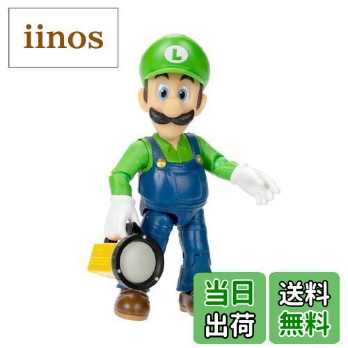 【送料無料】三英貿易 ザ・スーパーマリオブラザーズ・ムービー アクションフィギュア ルイージ W6.5×D5×H13.5cm 雑貨 TSM-02
