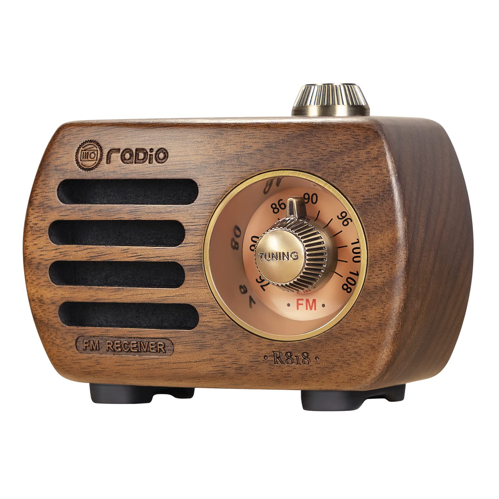 GemeanR-818 木製 ラジオBluetooth スピー