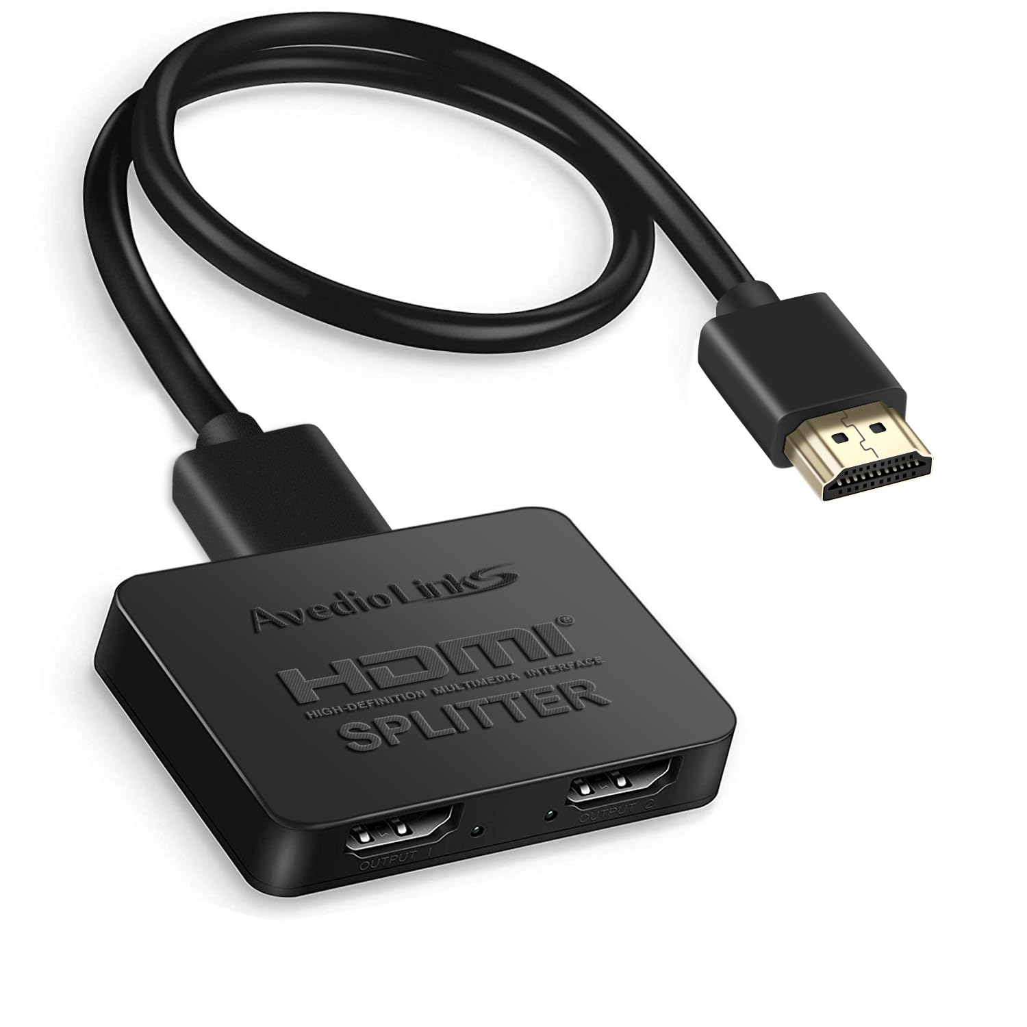 商品情報商品の説明主な仕様 【? HDMI 分配器 同時出力】avedio links HDMI スプリッター 1入力2出力は、2つの画面で同じ出力を複製するように設計されています-【複製するだけで、2つの異なる出力は提供されません】4K HDMI 分配器は、1つのHDMIソース（コンピューターなど）を2つの出力に接続できます （そのような：テレビ、プロジェクター、モニター）、そして両方の出力は同じページを表示します。あなたはビデオとオーディオを同時に、損失なしで、遅れなしで得るでしょう。br【? 4K HDMI 分配器＆高速USBケーブル付き】: 1入力2出力HDMI 分配器は、最大4K 30HZ、2k @ 60hz、1080p @ 120hz、3D、1080Pの解像度をサポートします。HDMI入力、出力が4K、HDMIケーブルが高品質の場合、両方のモニターがすべて4Kで動作します。 両方のモニターが同期していて、色の深さがまったく変わらないため、遅れはありません。豪華なビデオとオーディオを友人や家族と共有できます。HDMI出力ケーブルを使用してください。【複製するだけで、2つの異なる出力は提供されません】br【? 幅広い互換性】: HDMI スプリッターは1つの入力をサポートします：Sky Box、Fire Stick、Computer、XBox 360、XBox、PS3/PS4/PS4 Pro/PS5、Fire TV Stick、Blu-RayDVDプレーヤーなどに適用。同時に2つの同じ出力をサポートします：TV、プロジェクト、モニターなどに適用【注意：このHDMI 分配器 1X2は、サウンドバー、アンプ、ヘッドフォン、またはhdmiポートを備えたその他のオーディオデバイスの接続をサポートしていません。HDMIオーディオスプリッターではありません。】br【? プラグアンドプレイ＆ポータブル】: HDMI SPLITTERデバイスとUSB充電ケーブルを接続するだけでお楽しみいただけます。サイズ：2.5x2.1x0.5インチ/ 6.3X5.3X1.2 cm、HDMIスプリッター1入力2出力は使いやすく、持ち運びが簡単で、旅行に便利です。 小さなスプリッターボックスを接続すると、リビングルームとキッチンの間で2つの同じディスプレイを共有できます。学校、ソーシャルクラブ、家族で非常に便利です。外部ドライバーが不要で、安全で環境に優しいです。br【? 1年間の保証】: パッケージの内容：1 * HDMIスプリッター+ 1 * 高速HDMIケーブル+ 1 *USB電源ケーブル+ 1 *取扱説明書。 HDMIスプリッター1入力2出力で1年間のマネーバックゼロリスク購入を保証します。ご不明な点がございましたら、またはQA経由でお問い合わせください。 私たちはあなたのために問題を解決するために最善を尽くします。