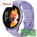 Parsonver 日本正規品 スマートウォッチ レディース 通話機能付き 着信通知 Smart Watch for women 女性 丸型 超薄型 1.32i...