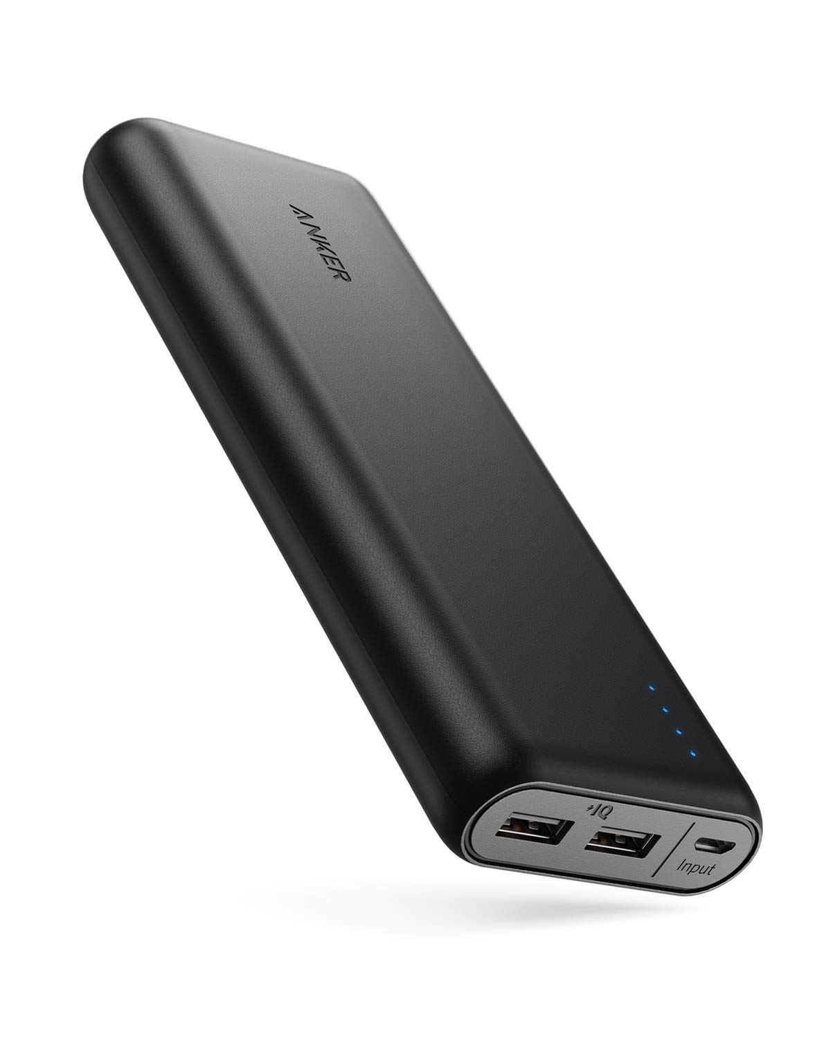 Anker モバイルバッテリー Anker PowerCore 20100 (20100mAh 2ポート モバイルバッテリー) 【PSE認証済/PowerIQ搭載/マット仕上げ】iPhone&Android対応 (ブラック)