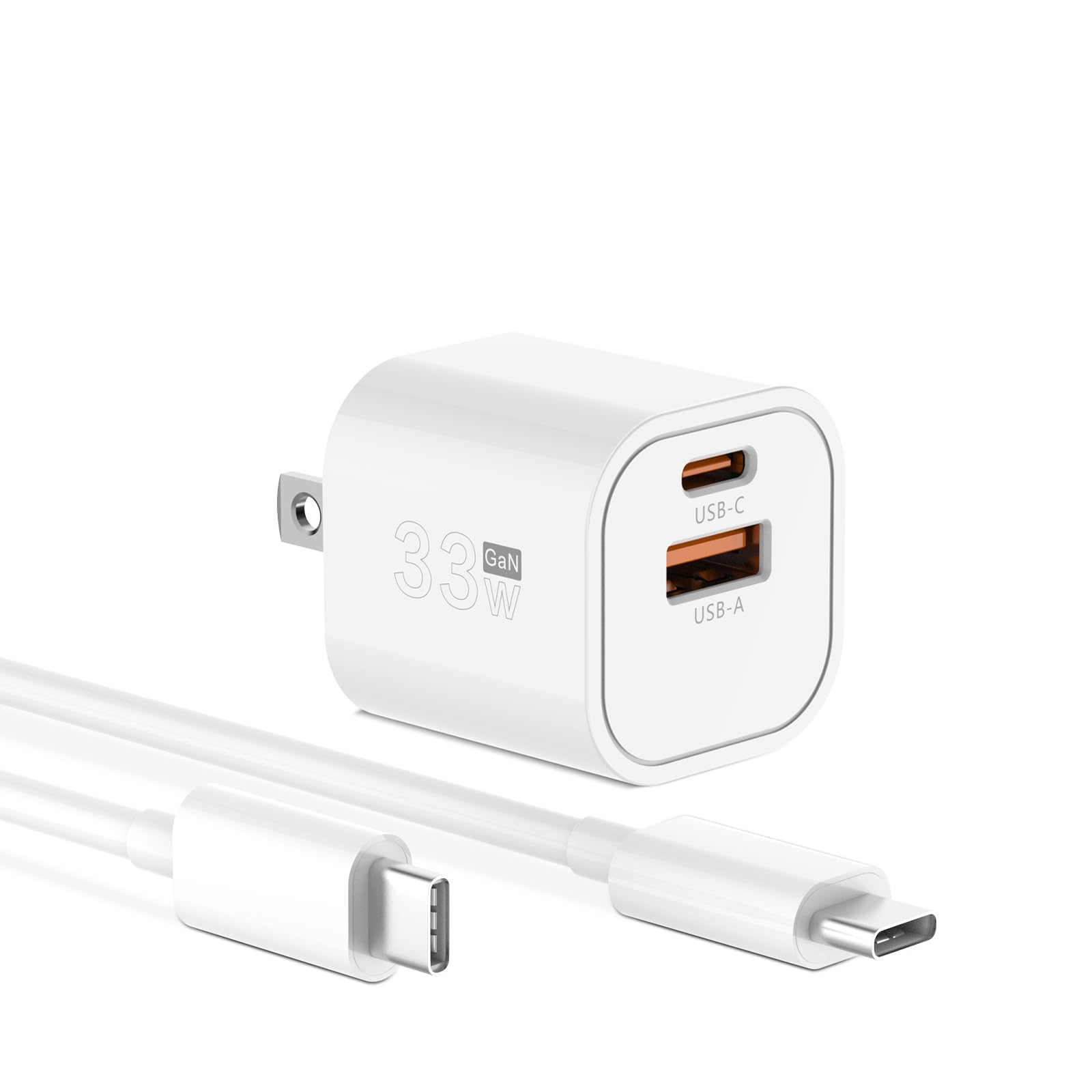 GOLDNEXT 33W PD ®Ŵ 2ݡ Type-C ®Ŵ ⲽꥦ PSEѴŬ/PD3.0/QC3.0/PPSб C USB-A&USB-C (Android/iOS)/֥åб ޥ۽Ŵ(ۥ磻)