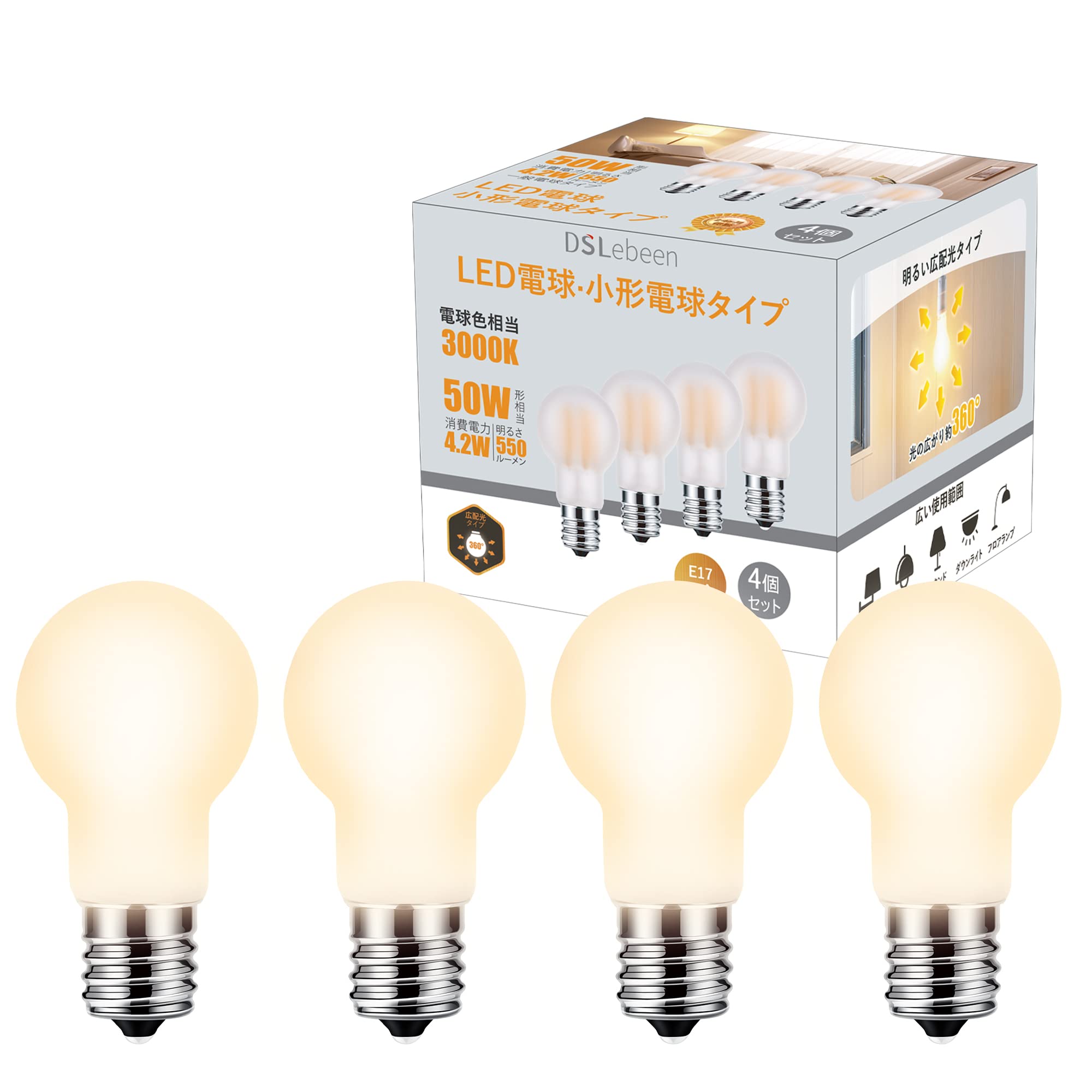 DSLeben LEDŵ ľ17mm ۸ 50W ŵ忧 ߥ˥׷ŵ ʥ Ǯܹб Ĵб  ӥ ˥ 4