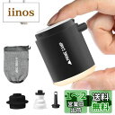 【送料無料】プライムキャンプ エアーポンプ 電動 空気入れ 超軽量 強力170L/分 【6つのノズル&ライト付】 エアポンプ 1380mAh大容量バッテリー USB充電式 空気抜き インフレーターマット キャンプ 浮き輪 (ブラック)