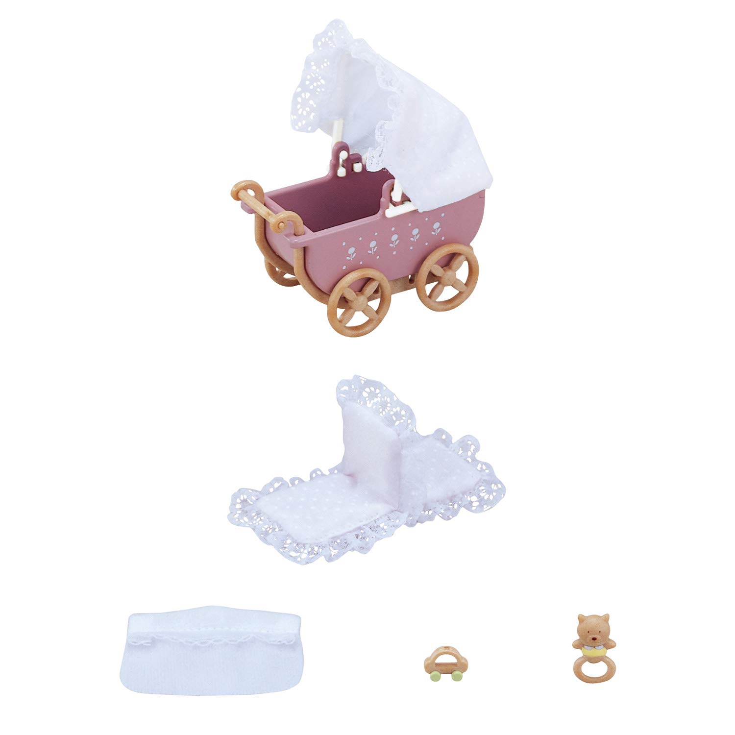 シルバニアファミリー 家具 【 うば車セット 】 カ-205 STマーク認証 3歳以上 おもちゃ ドールハウス Sylvanian Families エポック社 EPOCH
