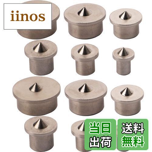 【送料無料】CESFONJER 12個ダボマーカー、木工ダボ、ダボ用マーキングポンチ.ダボ用木工ドリルビット..