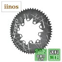 Litepro オーバルチェーンリングBCD110 / BCD130MMチェーンリング折りたたみ自転車54T56T58Tクランクセットオーバル自転車チェーンホイ...