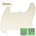 Musiclily 8穴 Esquire エスクワイヤー型ピックガード Fender American/Mexican Standard Esquire Teleエレキギター用、4Pパーチメントパール