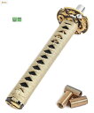 ライフパレット 日本刀シフトノブ ロング 武将 柄 M8 M10 M12 変換アダプター付 インパクト かっこいい 和風 AT MT 車用 軽自動車 トラック ...