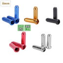【送料無料】Saipor 180個 自転車用 シフター ブレーキ ケーブル チップ キャップ エンド クリンプ ロードバイクとマウンテンバイク用