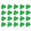 Hicello 温室クランプクリップ 直径11mmチューブ適用 園芸 フィルムメッシュポールクランプ パイプクランプ 支柱に固定クリップ 高温耐性 耐寒性 ガー...