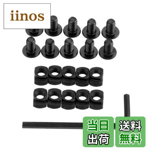 【送料無料】Hicello M Lok Tナット 純鋼 頑丈 ネジとナット交換セット 取り付け簡単 安全 スペア用 ス..