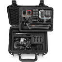 Lekufee Insta360 Ace Pro 2防水ハードケース Insta360 Ace Pro/Insta360 Ace アクションカメラ、Vlogging カメラ、ライブストリーミング、アクセサリーに対応 (ケースのみ)