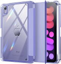 INFILAND New Hybrid iPad Mini 6 case (8.3 inch, 2021), iPad Mini 第6世代 ケース ペンシルホル...