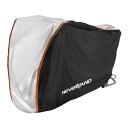 【送料無料】NEVERLAND バイクカバー 車体カバー原付バイクカバー 丈夫 厚手 210Dオックス生地 撥水 前輪ロック穴有り 盗難防止 風飛び防止 耐久 収納袋付き 通用型 M:200*90*100