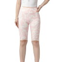 【送料無料】 ヨガパンツ レディース ヨガレギンス レディース ヨガウェア スポーツタイツ 柄 3分丈 5分丈 9分丈 美脚 美尻 吸汗速乾 ハイウエスト トレーニング 色:ピンク 5分丈、サイズ:S-M Regular