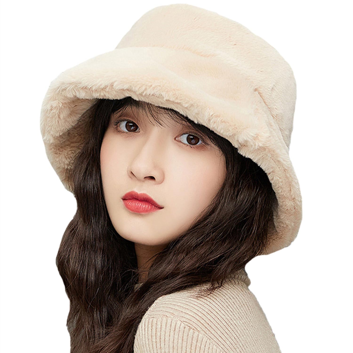 【送料無料】[SUBTRY] 帽子 レディース 春 秋 冬【圧倒的な小顔効果・もこもこ防寒対策・厚手保温素材..