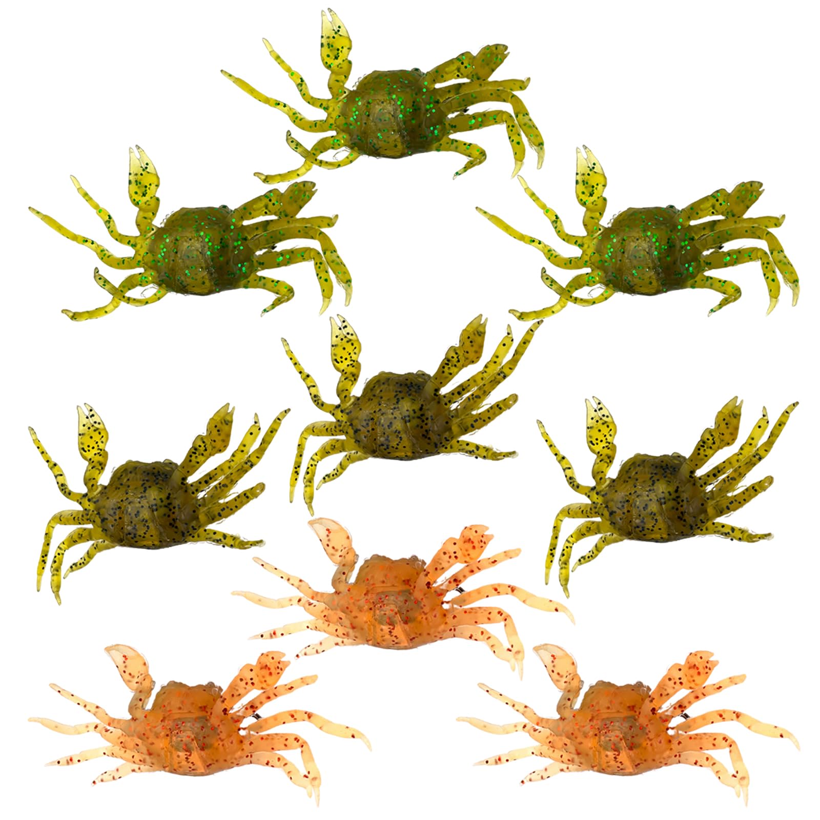 【送料無料】TIGRE BLANC カニ ワーム 蟹 タコ釣り ソフトワーム チヌ キジハダ タコ エギ 真鯛 海釣り..