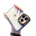 【送料無料】iPhone 15 Pro Max Plus ケース ピーズ デコ ストラップホール付き クリア 透明 iPhone 15 Plus カバー 可愛い レディース 女性 背面 ハードケース 色:ブルー、サイズ:14Pro