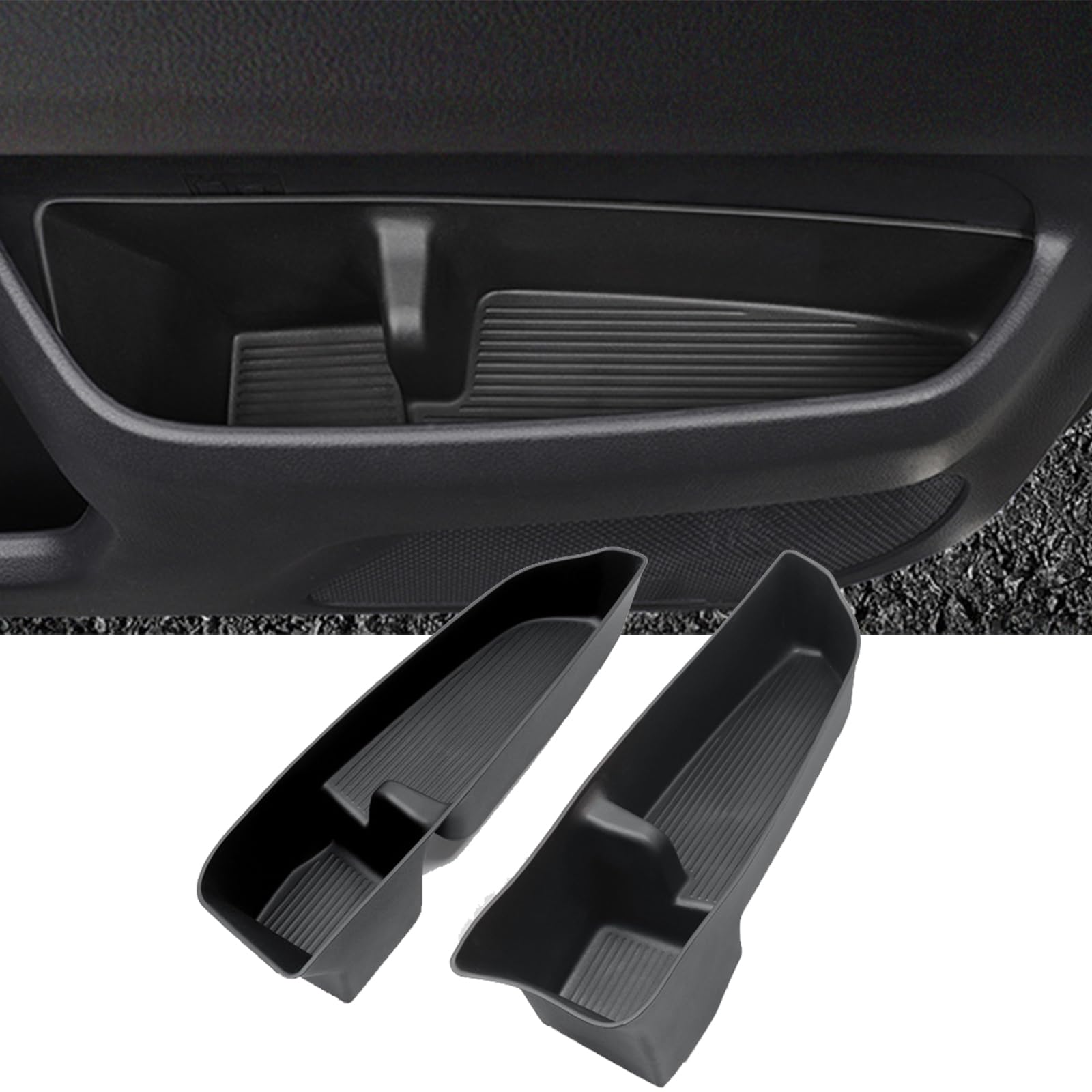 【送料無料】Fucaten 適合トヨタ 新型 ヴォクシー/ノア 90系（2022年1月-現行）車収納ボックス 車用収..