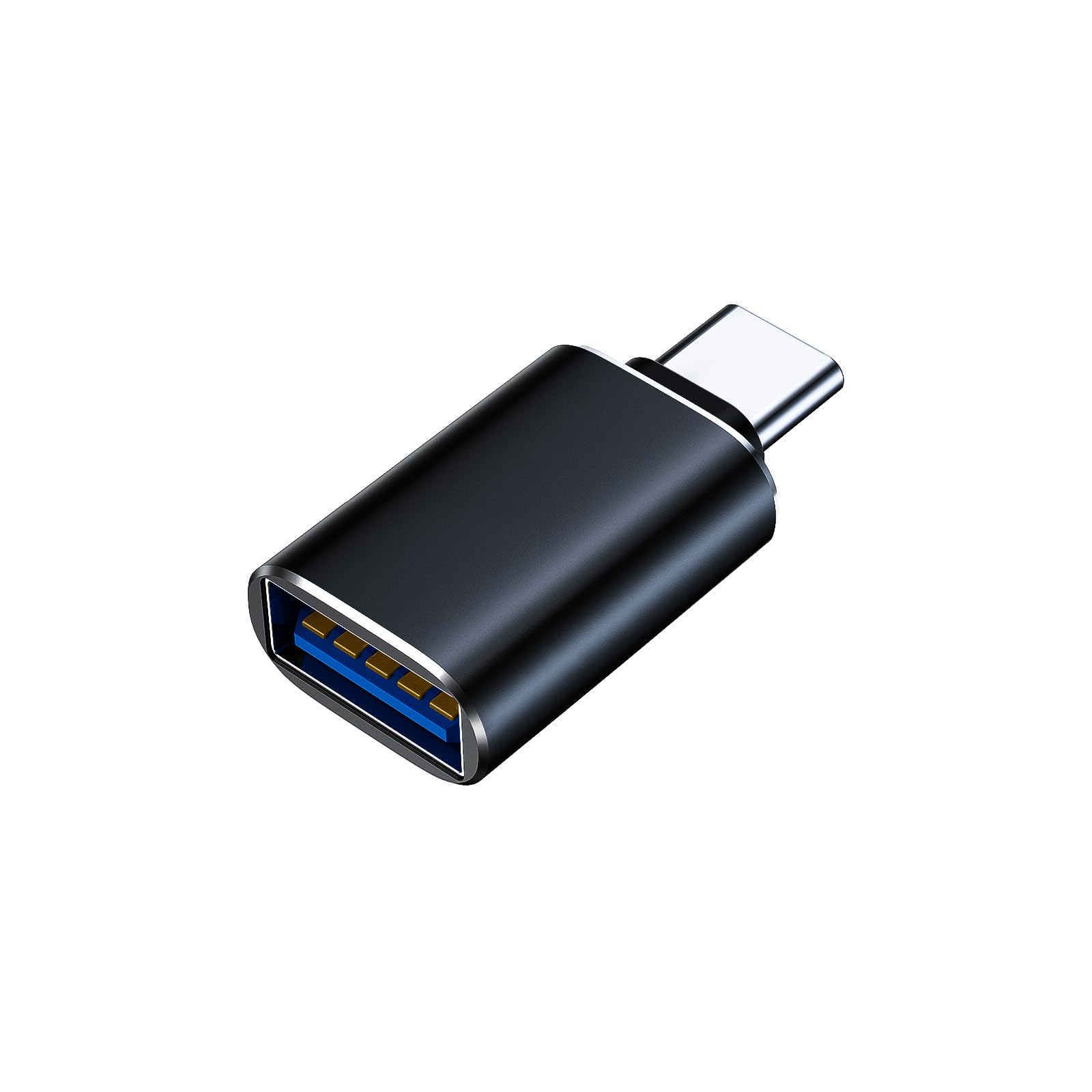 【送料無料】GEJ-Tech USB Type-C 変換アダプタ USB 3.0 USB-C USB-A USB Type-A 最大5Gbps 急速充電 OTG対応 色：ブラック