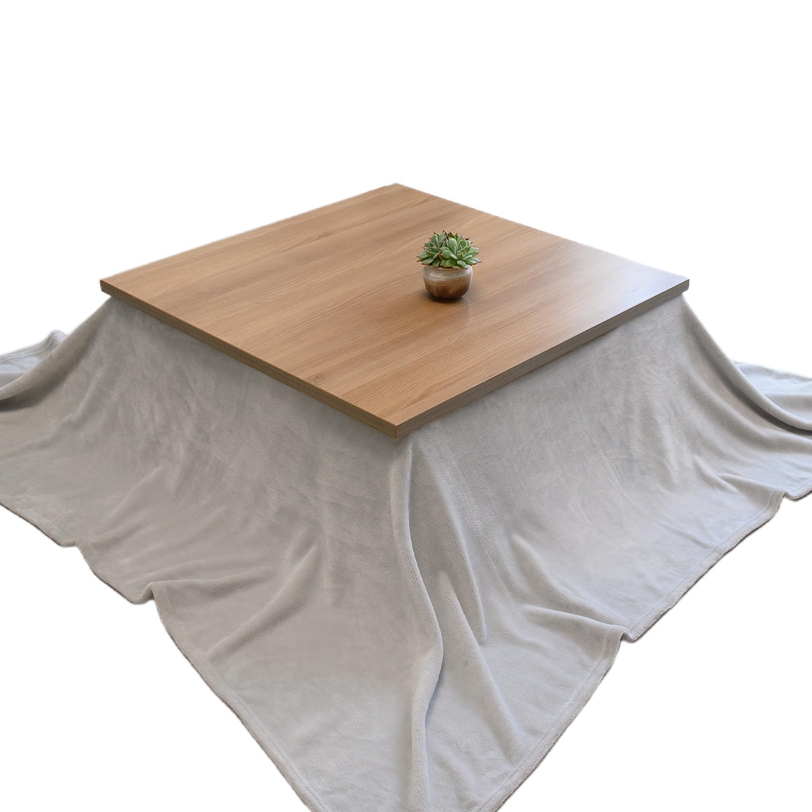 【送料無料】こたつ布団 掛け布団 吸湿発熱 フランネル 柔らかい 省スペース 軽量 あったか フランネル ふわふわ ぽかぽか ぬくぬく 冬用 静電気防止 毛抜けない コタツふとん 火燵布団 こたつ掛布団 色：ライトグレー、サイズ：180×180cm