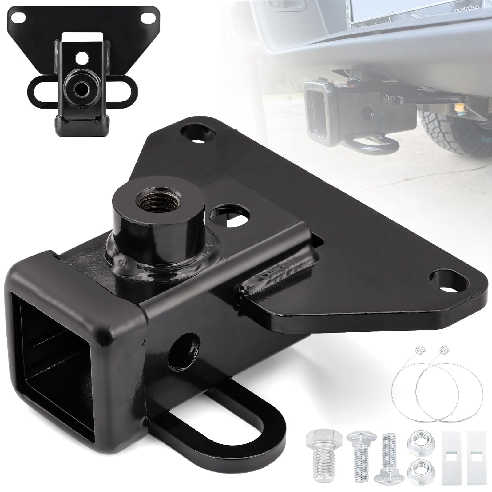 【送料無料】ジープ JKラングラー リア牽引レシーバーヒッチ トレーラーヒッチ メンバー ヒッチ ヒッチ..