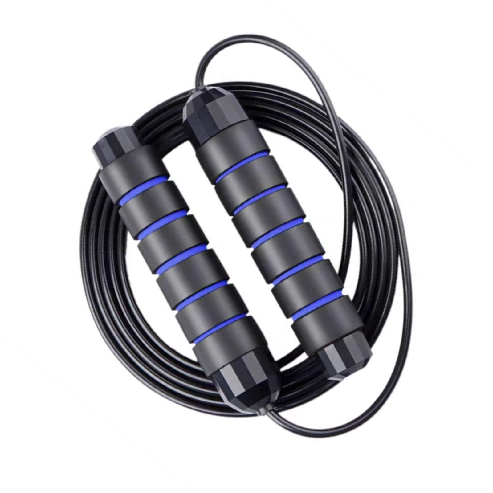 【送料無料】縄跳び ロープ調整可 滑り止めハンドル トレーニング用 大人 子供用 ジュニア用 スポーツ ..