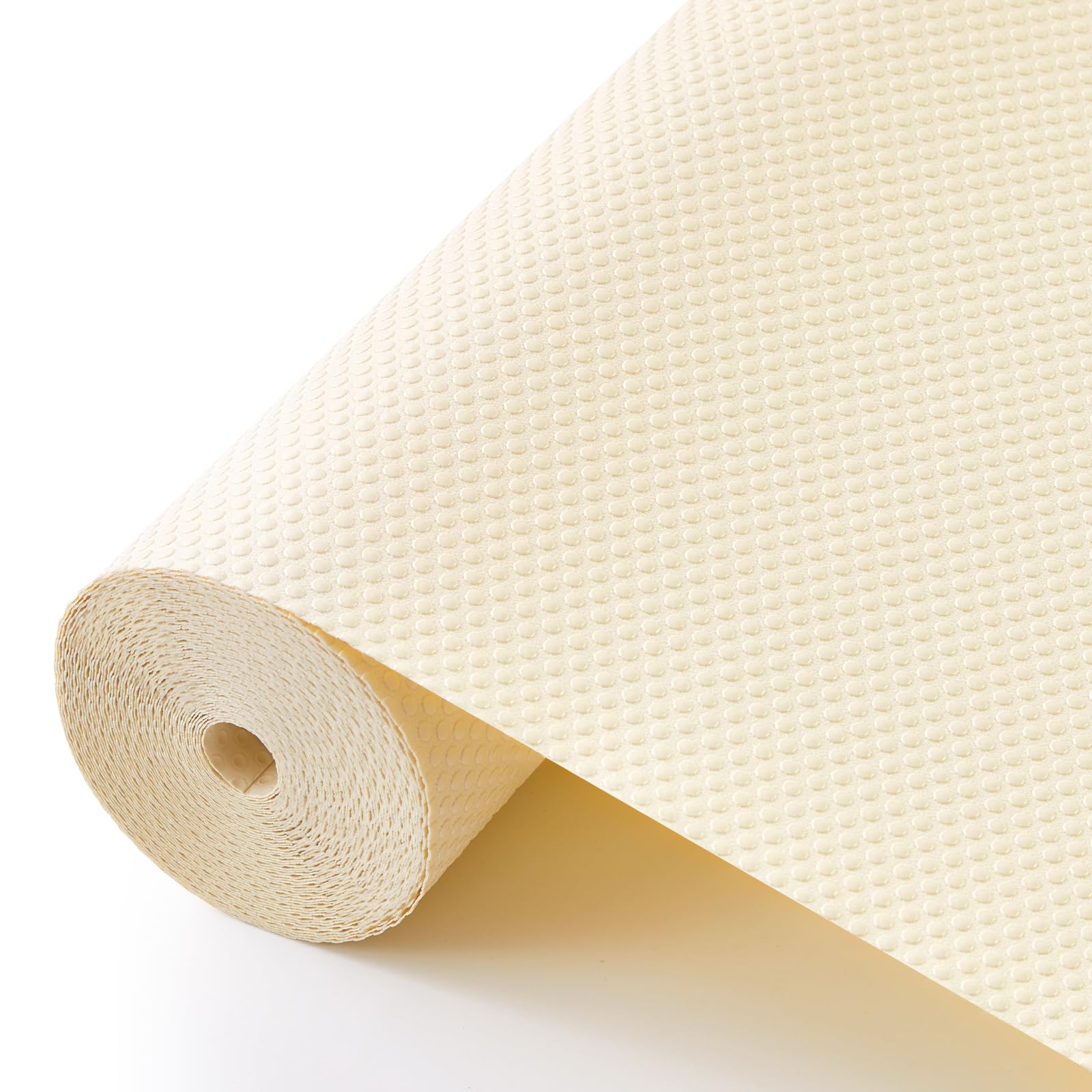 【送料無料】Coavas 食器棚シート シェルフライナー キッチンシート 透明 EVA製 色：ベージュ、サイズ..