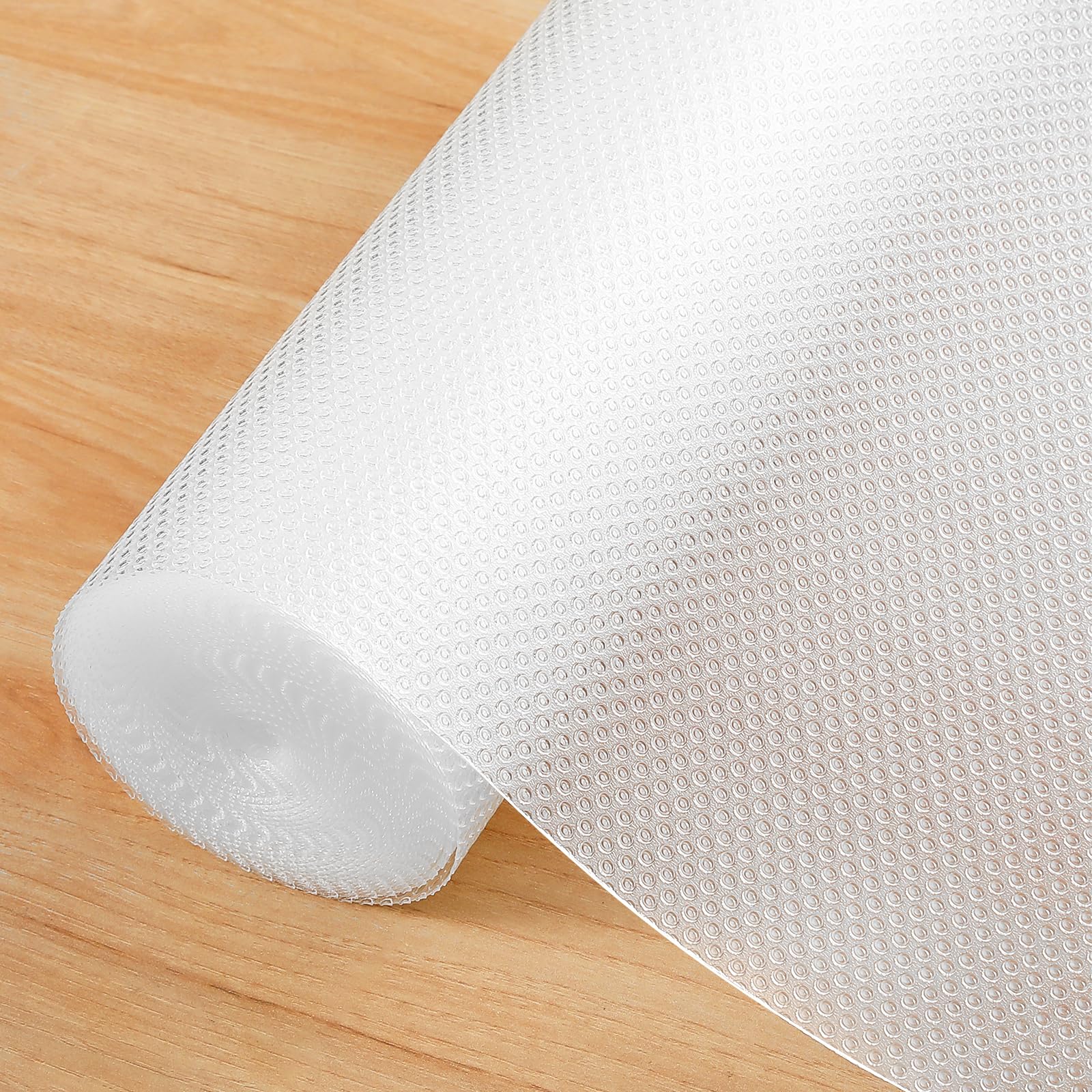 【送料無料】Coavas 食器棚シート シェルフライナー キッチンシート 透明 EVA製 色：透明、サイズ：長..