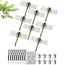 【送料無料】DAIDAIZAI おにやんまくん オニヤンマ君 虫除け 正規品 大きい 12cm 本物サイズ 5匹セット 虫除けトンボ 蜂よけオニヤンマ 安全ピン 伸縮ストラップき 昆虫 虫 蜻蛉 動物 模型 登山 色:8匹入り(イエロー・ブラック)、サイズ:約12cm x 約11cm x 約2.5cm