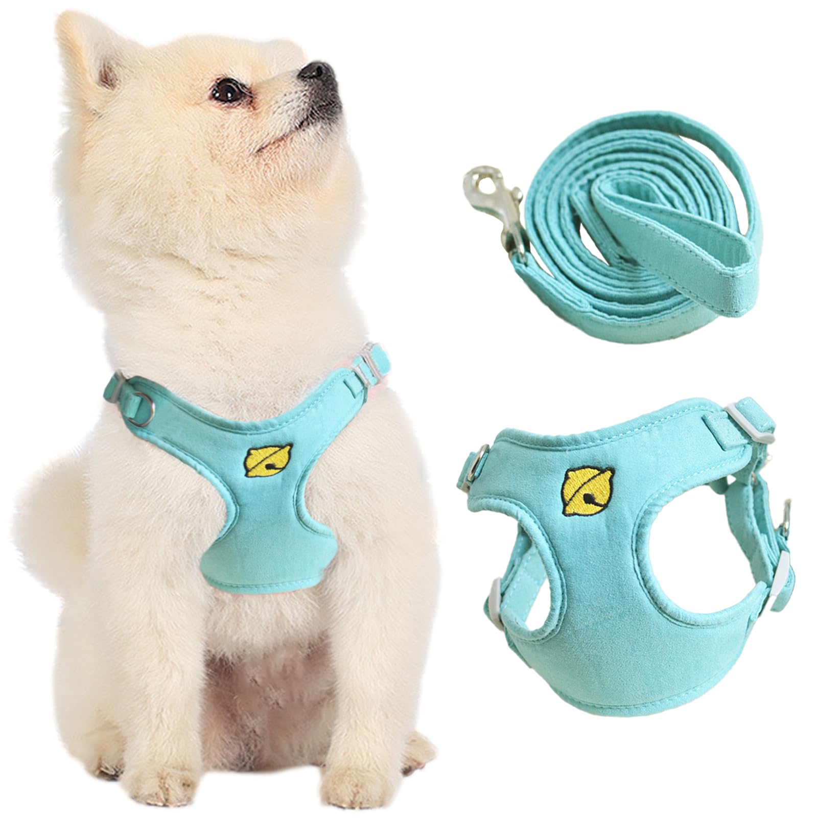 【送料無料】KUVEELA PET ペット用ハーネス＆リードセット 犬 ハーネス 犬のリード ドッグウエア 胴輪 ..