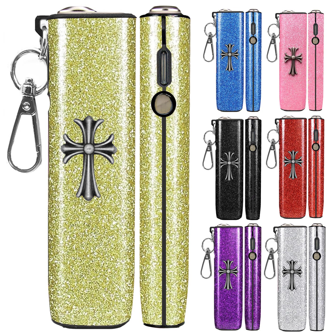 【送料無料】MOICUU 互換ケース イルマワン対応 イルマiワン対応 保護カバー 対応イルマiワン用のカバー キーホルダー 付き PUレザー製 充電穴あり 耐衝撃 極フィット勘合（ケースのみ） 色：ゴールド