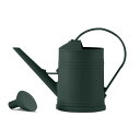 【送料無料】LanQii じょうろ ピッチャー ウォーターポット ポリプロピレン/PP製 植物 園芸 アンティーク調 インテリア アウトドア おしゃれ 観葉植物 掃除 スプレー 水差し 散水 安定した散水が行える ガーデニング 水やり 花壇 フ 色:ダークグリーン、サイズ:2000 ml