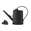 【送料無料】LanQii じょうろ ピッチャー ウォーターポット ポリプロピレン/PP製 植物 園芸 アンティーク調 インテリア アウトドア おしゃれ 観葉植物 掃除 スプレー 水差し 散水 安定した散水が行える ガーデニング 水やり 花壇 フラワー 色:ブラック、サイズ:2000 ml