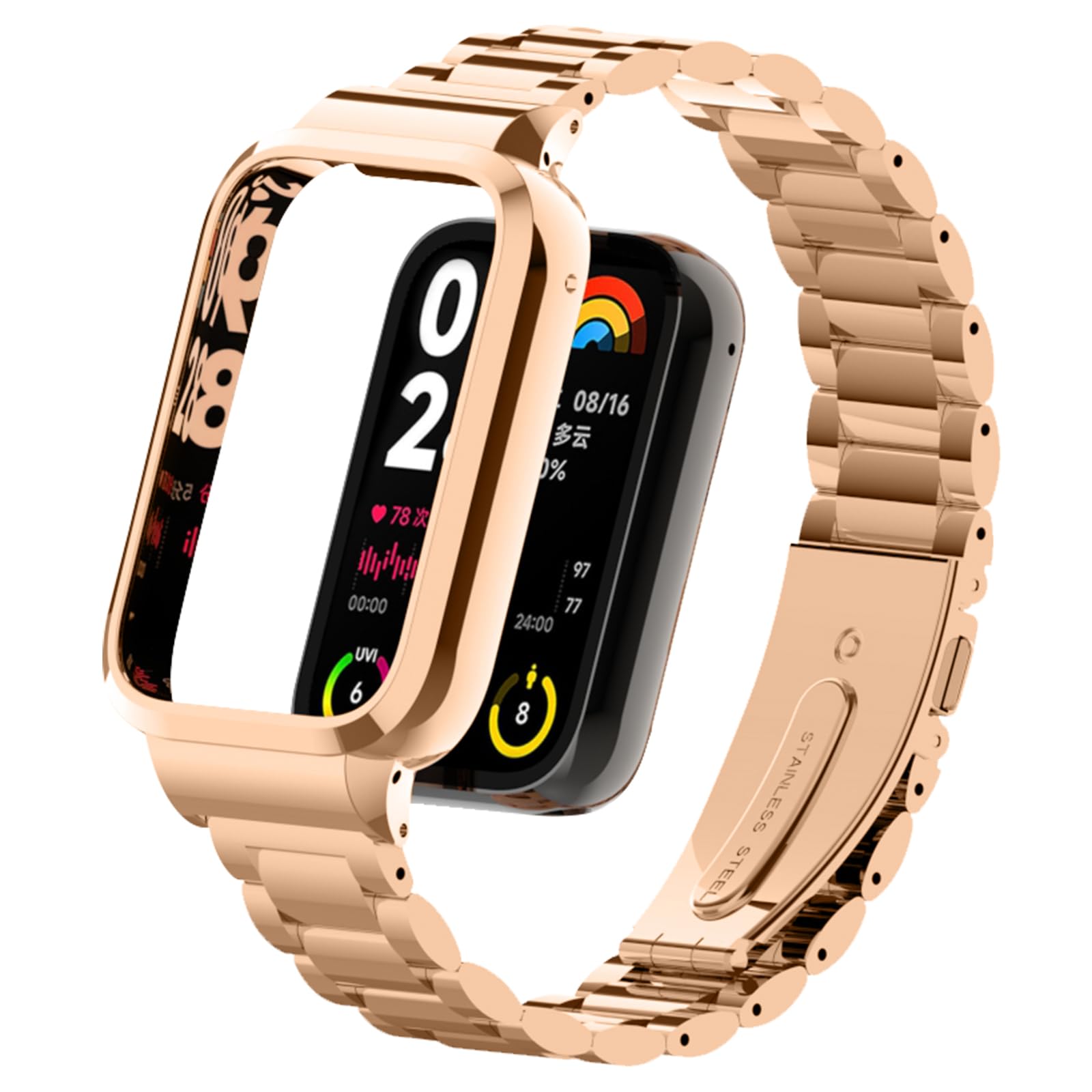 ̵[LanQii] Х Xiaomi Band 8 Pro б Х ƥ쥹᥿  򴹥Х å꡼ܥ ...