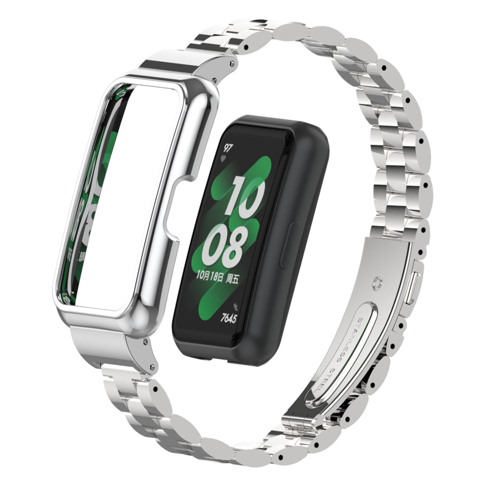 ̵[LanQii] Х Huawei band 7 б Х ƥ쥹᥿  򴹥Х å꡼ܥ ꡼ ...