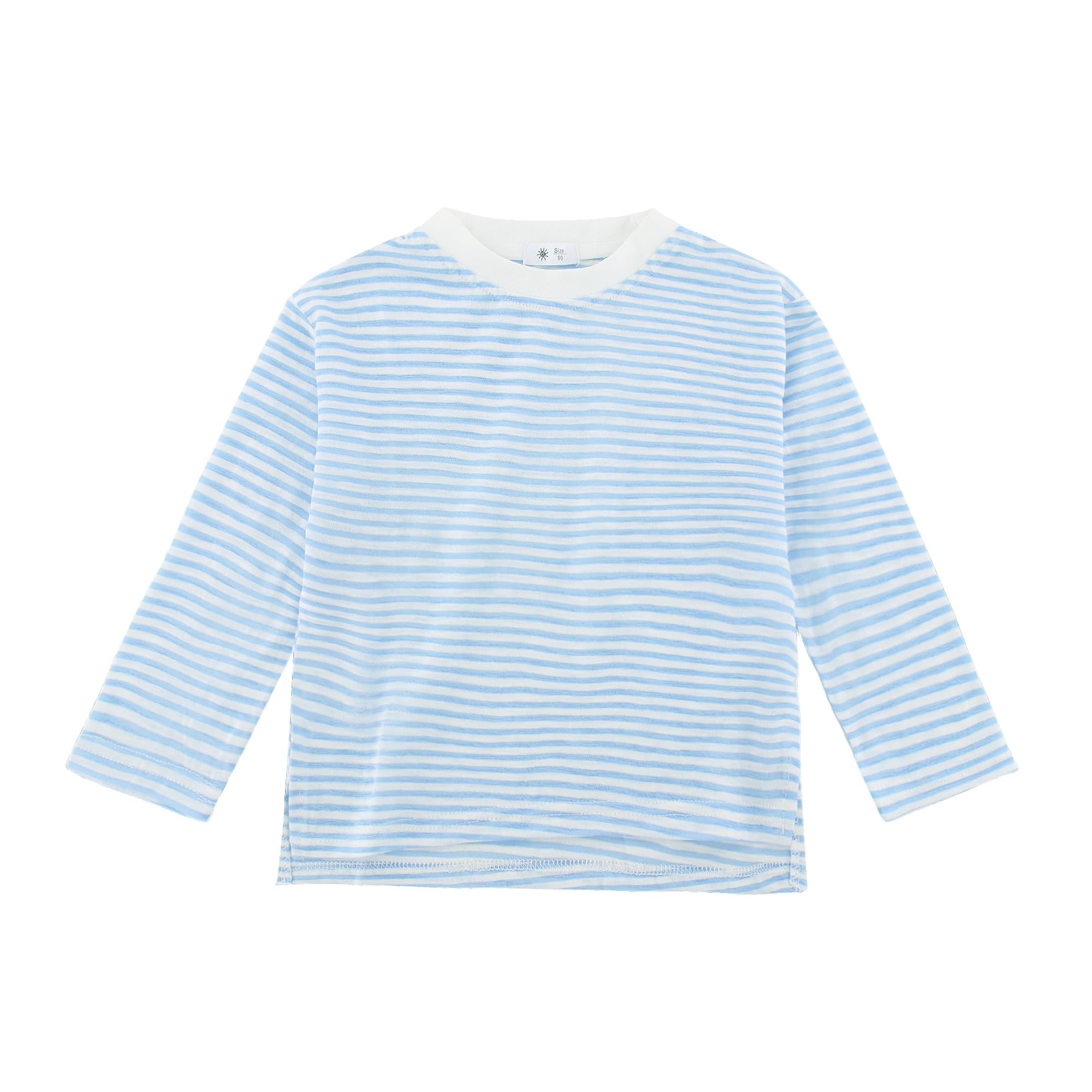 【送料無料】[Enfants Chris] キッズ ラッシュガード 女の子 日焼け止め tシャツ 男の子 ルーズ 長袖 ..