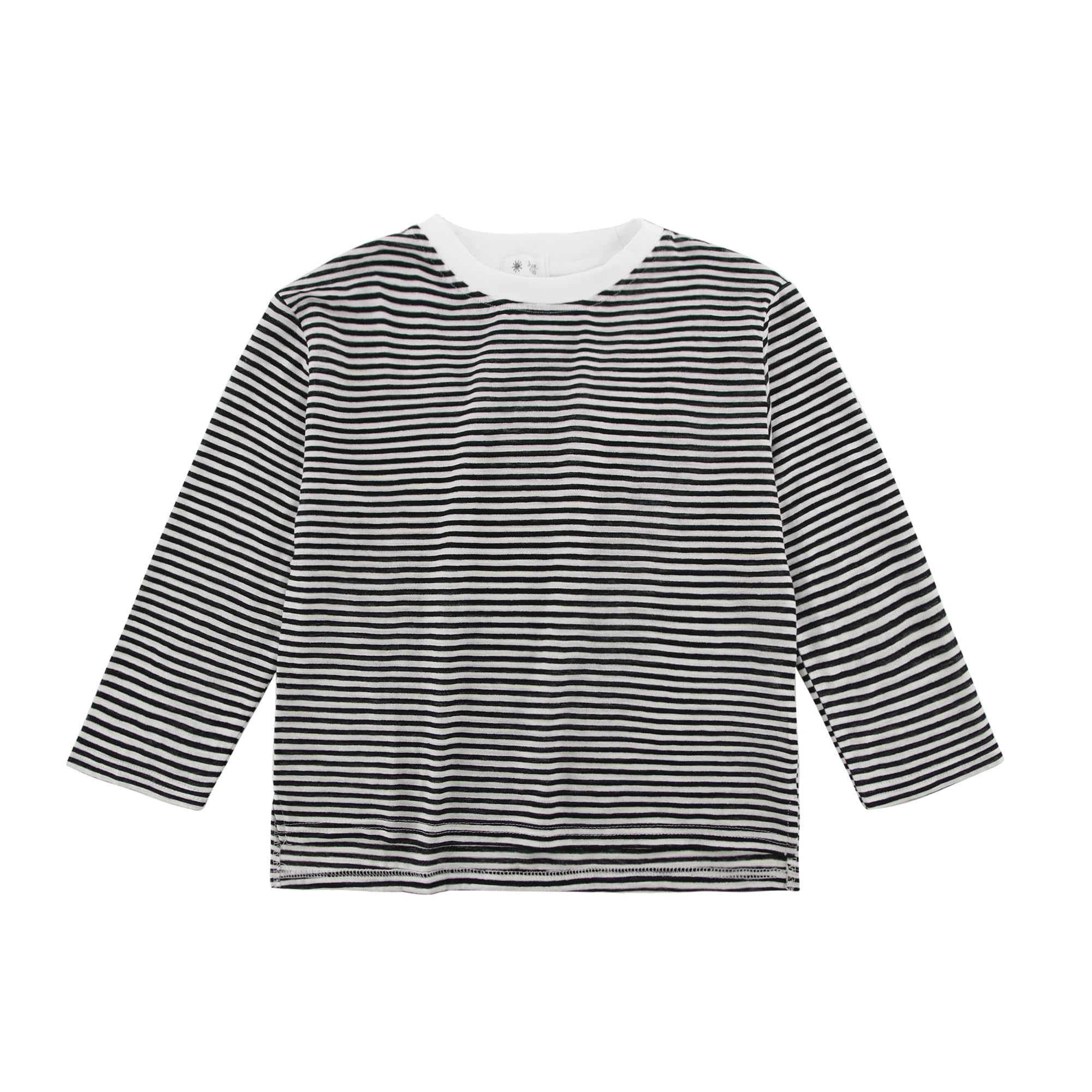 【送料無料】[Enfants Chris] キッズ ラッシュガード 女の子 日焼け止め tシャツ 男の子 ルーズ 長袖 ..