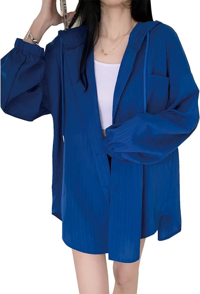 【送料無料】[HuuMeNEIDOO] カーディガン レディース UVカット パーカー 長袖 トップス フード付き サ..