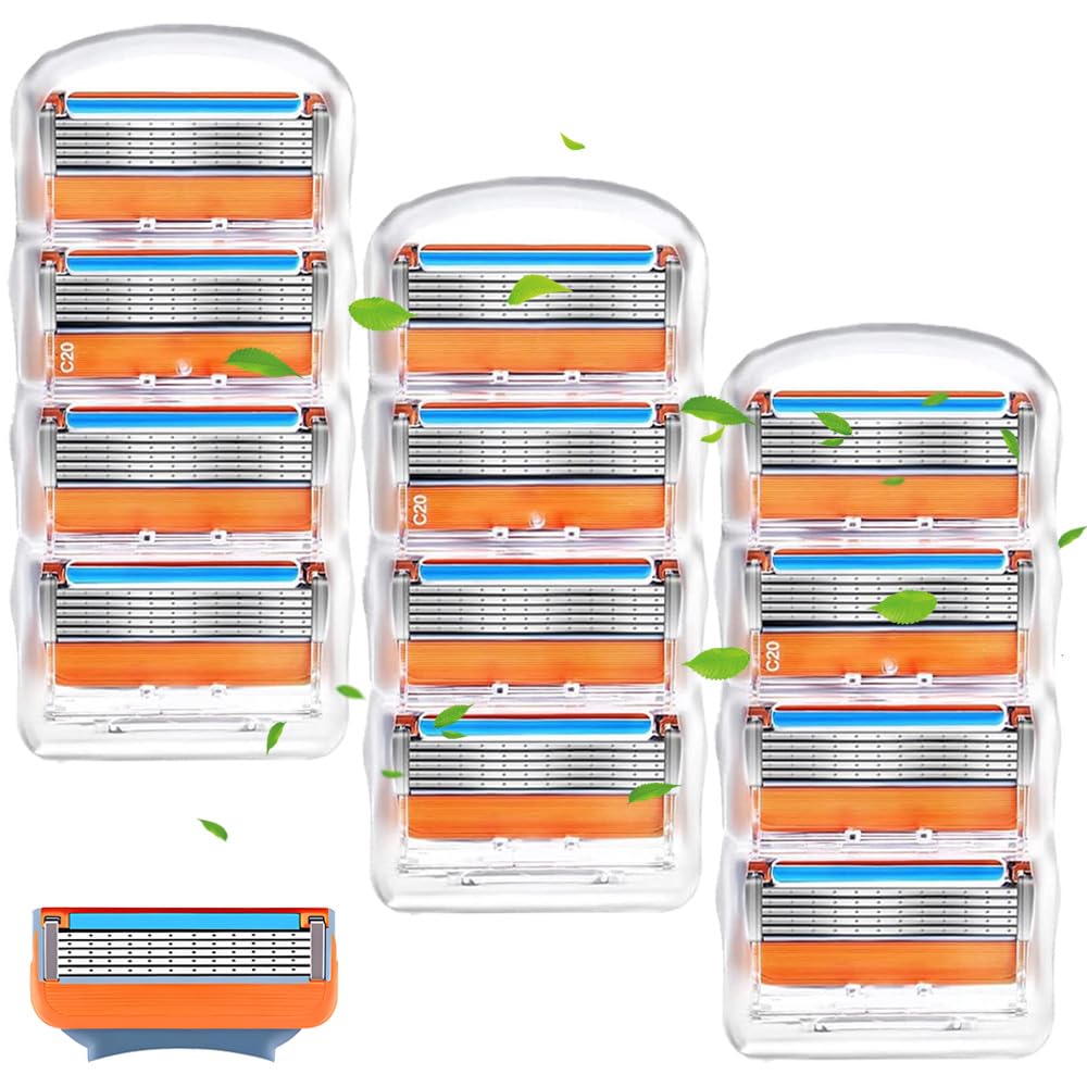 【送料無料】かみそり交換刃はジレットかみそりFusion 5+1交換刃手動かみそり交換刃かみそり交換刃男性..