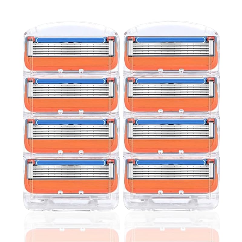 【送料無料】 ジレット 替刃 フュージョン 互換 5枚刃 髭剃り カミソリ 替え刃 ひげそり プログライド ..